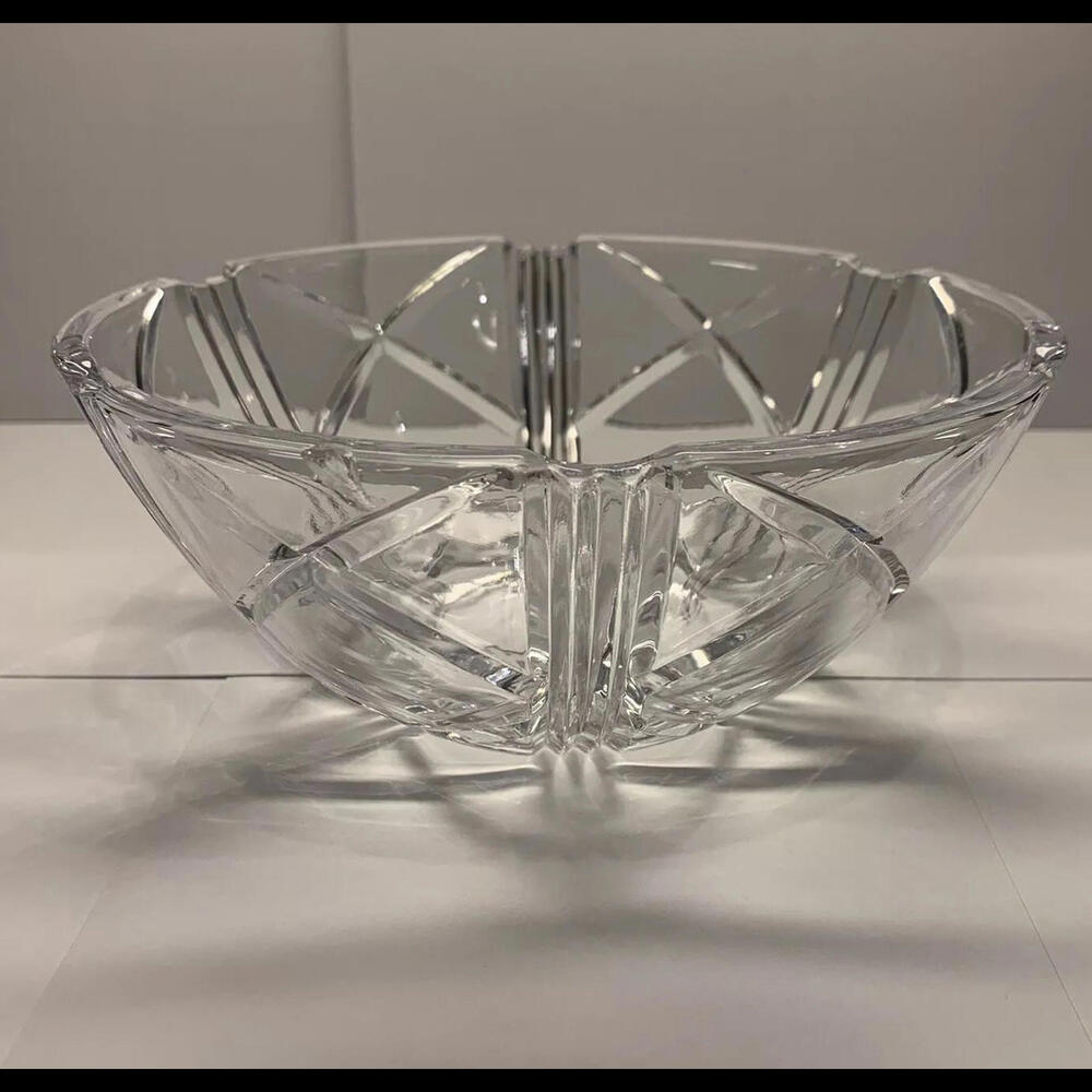 🌼Etched Glass Decor Display Bowl